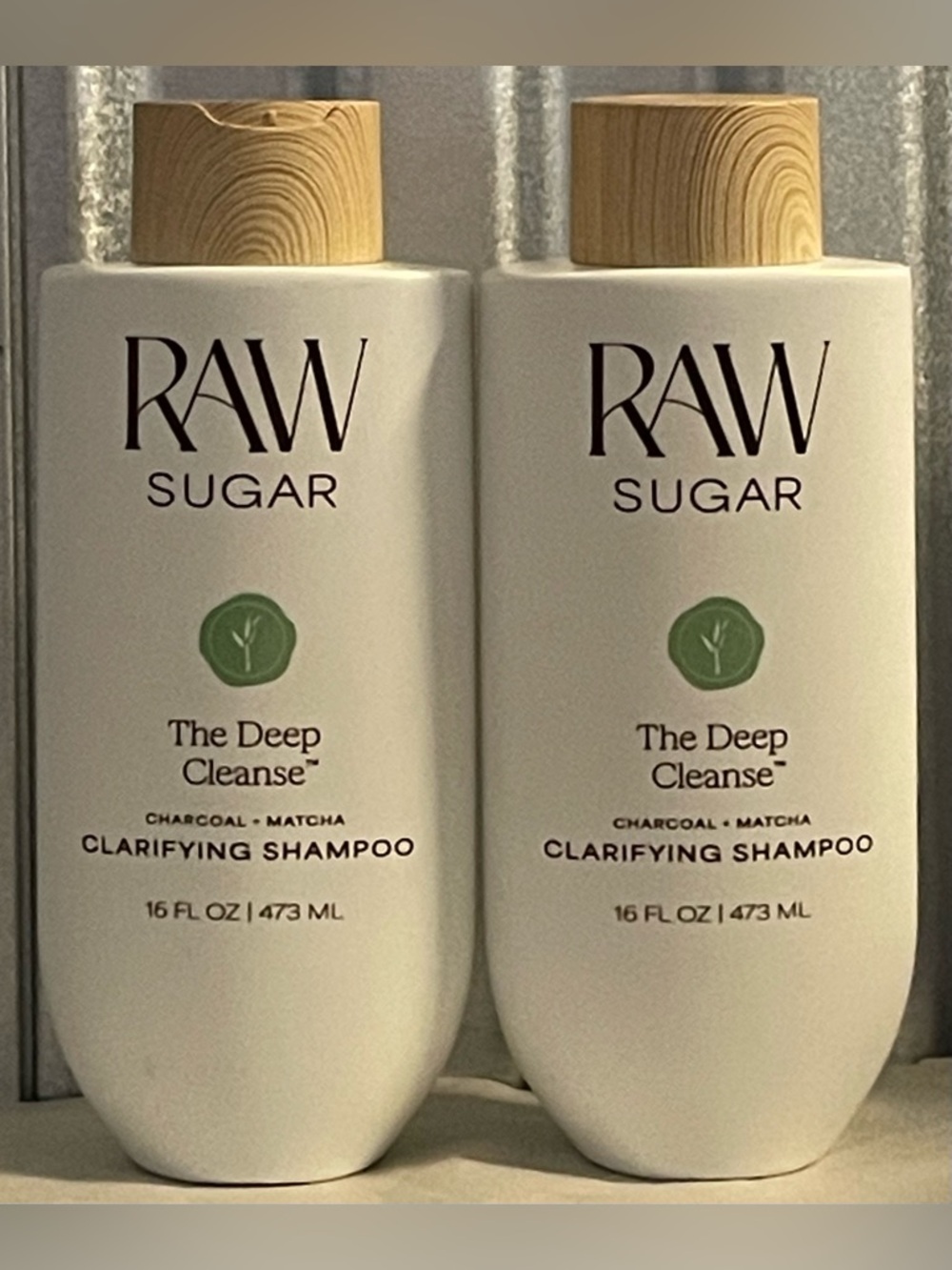 RAW Sugar The Deep Cleanse Clarifying Shampoo - 16 fl oz (Pack of 2)